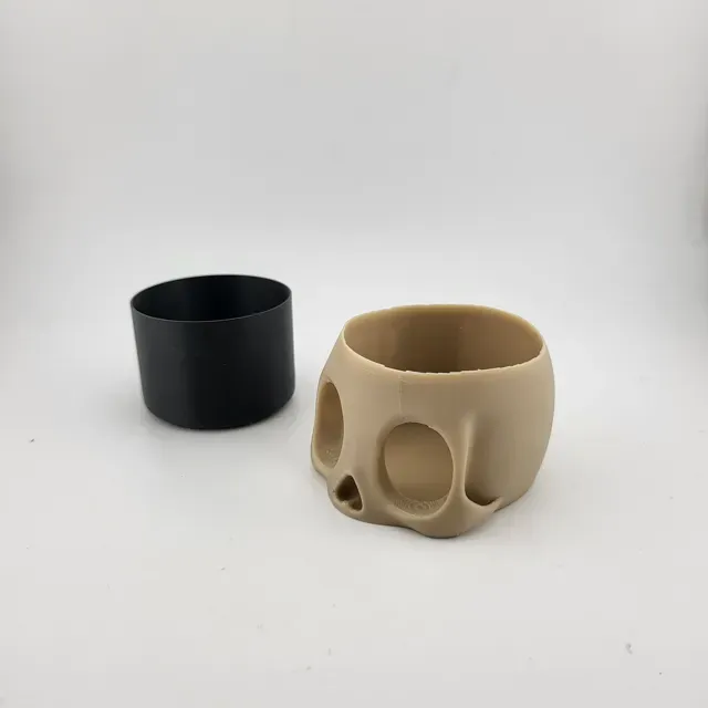 Skull Pen Holder | Gothic Desk Organizer — Фото 2 из 7