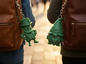 St. Patrick's Leprechaun and Gnome Duo