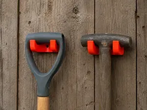 Heavy Duty Garden Tool Holder | Strong Wall Hook