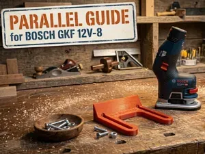 Bosch GKF 12V 8 palm router fence edge guide