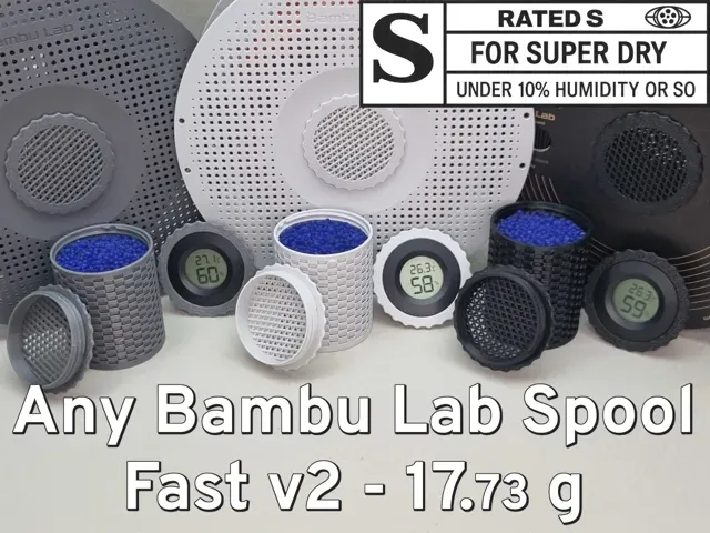Bambu Lab Silica Desiccant Core Drybox⧸Wiry v2