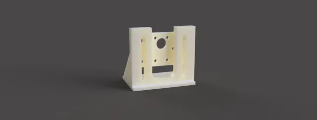 12V DC Motor Holder Adjustable - Small Version — Image 2 of 2