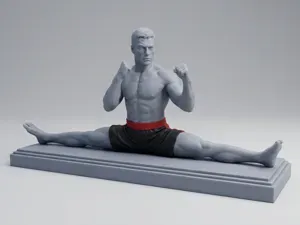 Frank Dux – Kumite Split Stance Statue