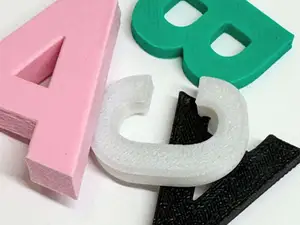 Alphabet Letters Basic Simple
