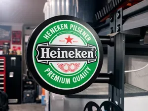 Heineken Pub Sign – 3D Printed Garage