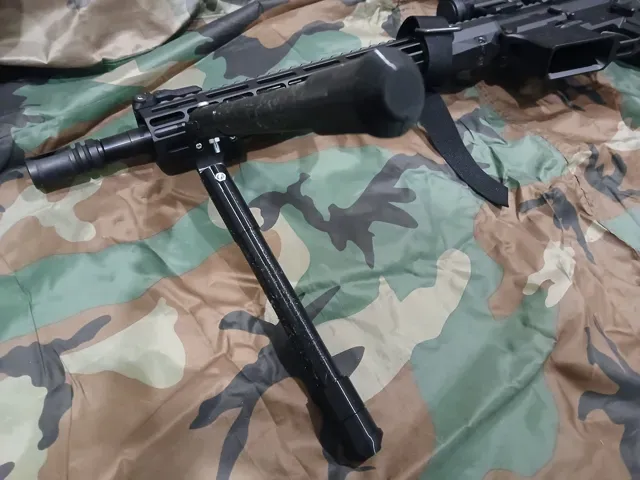 M4/AR-15 bipod with Quadrail and M-Lok mont — Фото 2 из 9