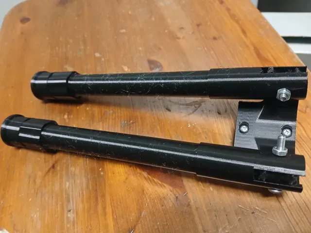 M4/AR-15 bipod with Quadrail and M-Lok mont — Фото 8 из 9