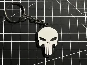The Punisher Keychain – 2 Versions Available