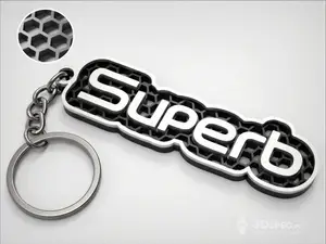 Skoda Superb | Honeycomb Executive keychain