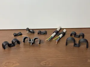 Dual Cable Clamp 4–20 mm diameter (sturdy)