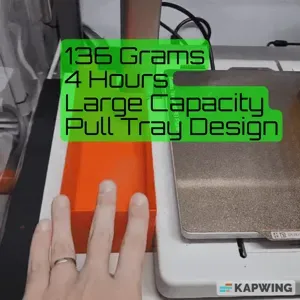 A1 Poop Bin Pull Drawer Design Large Capacity