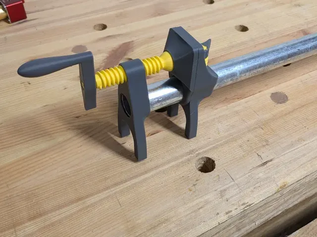 Woodworking Pipe Clamp for 3/4" Pipe - 45 mm Jaws — Фото 3 из 10