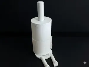 Modular Extension for Toilet Paper Roll Buddy