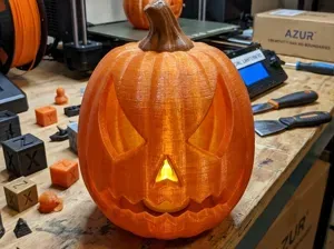 Jack-O'-Lantern Halloween Pumpkin LED Light