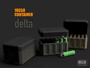 18650 Battery Container – 24-Cell Edition
