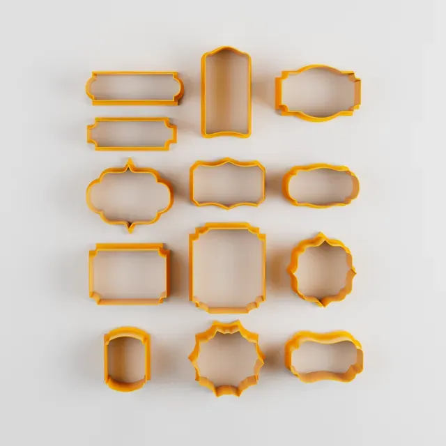 Frames Cookies Cutter Set — Image 4 of 17