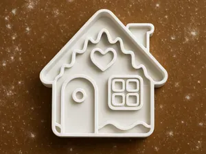 Christmas House Cookie Cutter