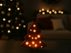 Weihnachtsbaum Teelicht