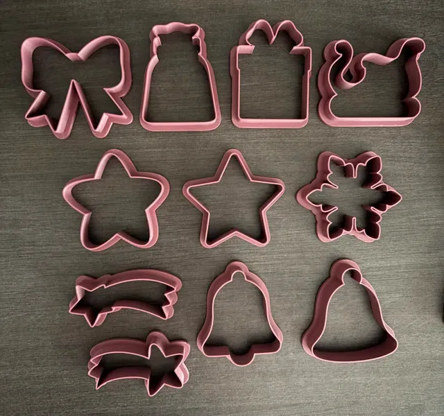 Christmas cookie cutters (big set of 40x6cm) — Фото 6 из 16