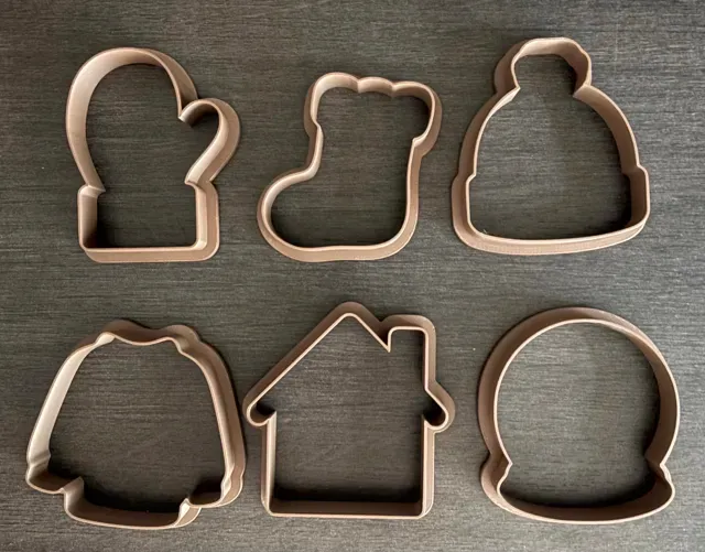 Christmas cookie cutters (big set of 40x6cm) — Фото 12 из 16