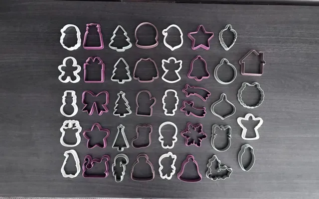 Christmas cookie cutters (big set of 40x6cm) — Фото 2 из 16