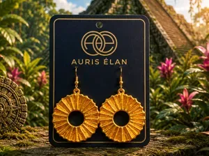 Sol Dorado Sun Earrings