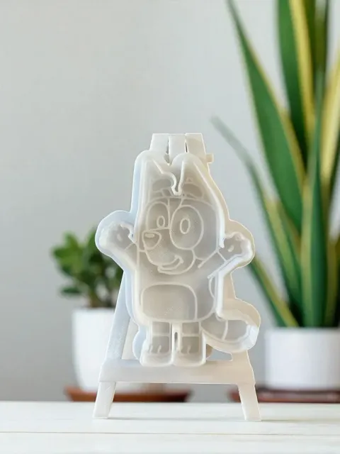 Bingo and Bluey family - 4 cookie cutters + stamps — Фото 6 из 11