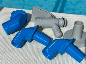 INTEX pool skimmer, connection, direct 90° cone