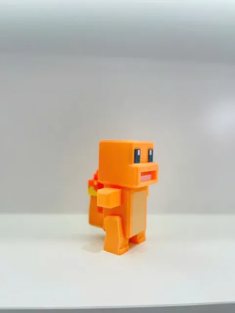 Charmander Pokemon Voxel Multipart — Фото 3 из 7