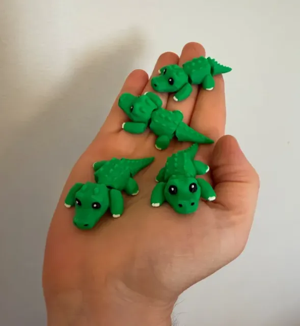 Mini Flexi Alligator - Print in Place Gator — Фото 3 из 3