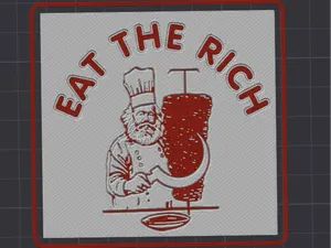 Eat  the rich Döner Kebab Meme