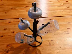 Modular baby bottle drying rack