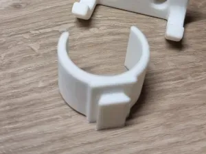 Clips for modular razor holder - 18mm to 24mm