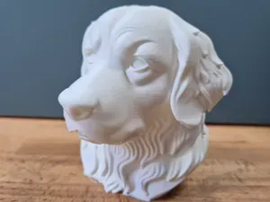 Bernese Mountain Dog Bust