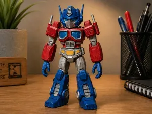 Baby Robot – Optimus Prime Transformer Style