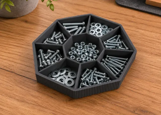 Screw & Hardware Organizer Tray – 3 Sizes — Фото 4 из 8