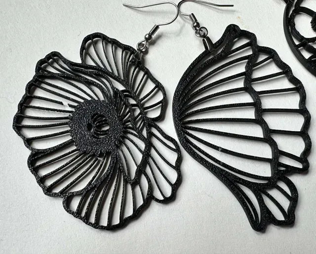 Poppy Filagree Earrings — Image 2 of 5
