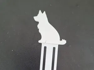 Cute Dog Bookmark 3D Printing