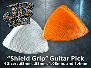 JB Picks: Shield Grip Guitar Pick