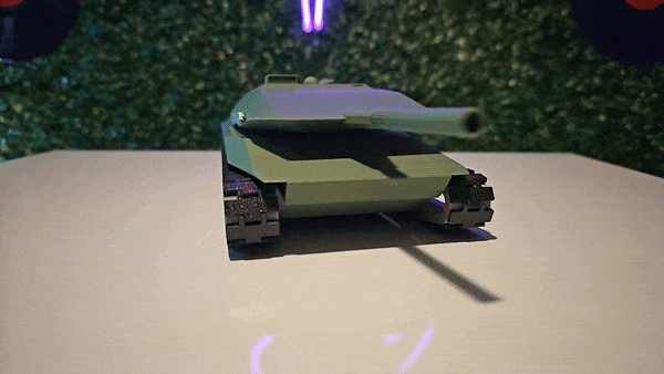 Next-Gen Tank Featuring Firing And Rotating Turret