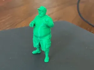 diorama miniature - thumbs up happy man