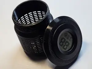 Silica Gel Spool Container with Hygrometer