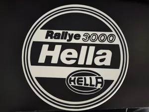 Hella Rallye 300 ligthbox real cover for headlight