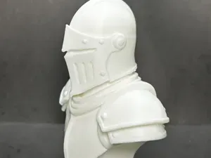Bust of a knight
