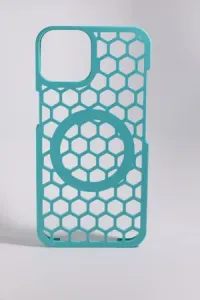 Iphone 13 case hexagon magsafe ring - ergonomy