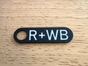 Schlüsselanhänger R+Mg und R+WB