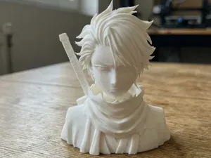 Toushirou Hitsugaya Bleach Bust 3D Print Model 140