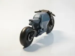 Futuristic Motorcycle Vehicle Model 3D Printable