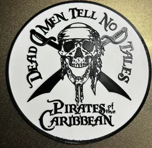 Pirates of the Caribbean plate