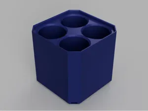 Multibin permanent marker/pen holder